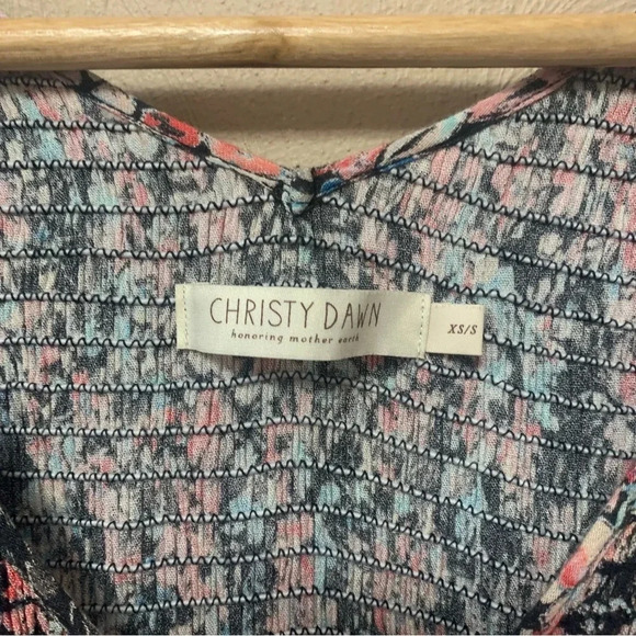 Christy Dawn The Basil Dress Aquarelle Size XS/S - Picture 9 of 11